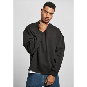 Organic Oversized Boxes Crew Black