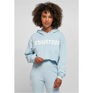 Women's Cropped Hoody Starter Ice-Blue