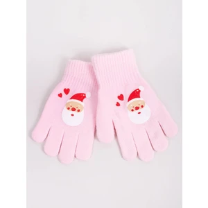 Yoclub Kids's Gloves RED-0012G-AA5A-019