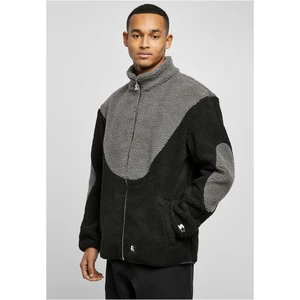 Starter Sherpa Fleece Jacket černá/asfaltová