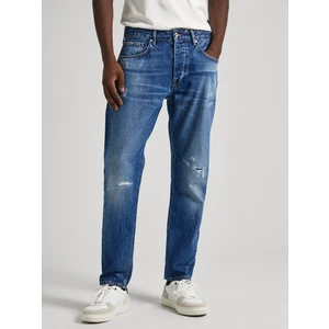 Blue Men's Straight Fit Pepe Jeans - Men's