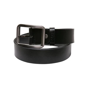 Base strap with thorn buckle made of synthetic leather black