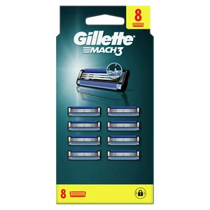 Gillette Mach3 náhradné žiletky 8 ks