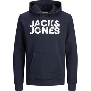 Jack&Jones Pánska mikina JJECORP 12152840 Navy Blaze r Reg / Large Print L