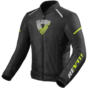 Rev'it! Sprint H2O Black/Neon Yellow XL Textilná bunda