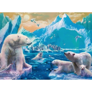 Ravensburger Puzzle Polární medvědi 300 dílků