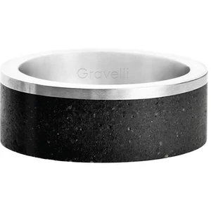 Gravelli Betónový prsteň Edge oceľová / atracitová GJRUSSA002 69 mm