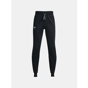 Under Armour BRAWLER 2.0 TAPERED PANTS Chlapecké tepláky 1361711-001 Black YXL