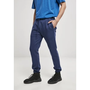 Organic Basic Sweatpants Darkblue