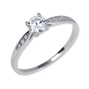 Brilio Silver Stříbrný zásnubní prsten 426 001 00537 04 55 mm