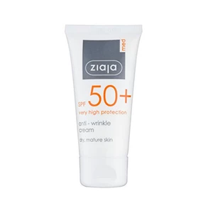 Ziaja Protivráskový krém na opalování SPF 50+ (Anti-Wrinkle Cream) 50 ml