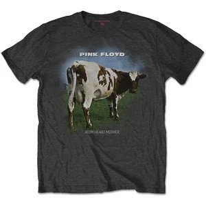 Pink Floyd Tričko Atom Heart Mother Fade Grafika-Tmavá šedá M