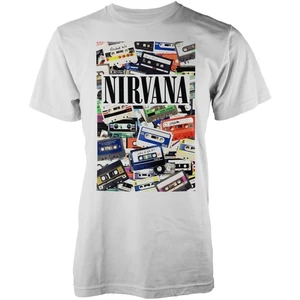 Nirvana T-shirt Cassettes Blanc XL