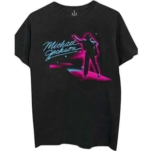 Michael Jackson Maglietta Neon Grafica-Nero M