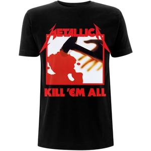 Metallica T-shirt Kill 'Em All Tracks Graphisme-Noir-Rouge 2XL