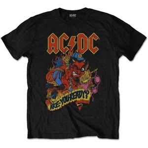 AC/DC Tricou Are You Ready Grafic-Negru XL