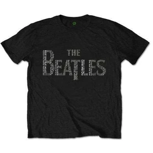 The Beatles Koszulka Drop T Logo Czarny M