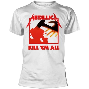 Metallica Tričko Kill Em All Biela XL