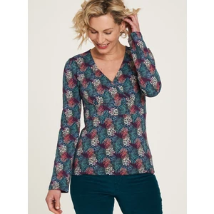 Blue Patterned T-Shirt Tranquillo - Women