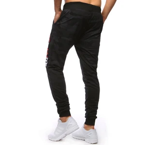 Men's black sweatpants Dstreet UX3526