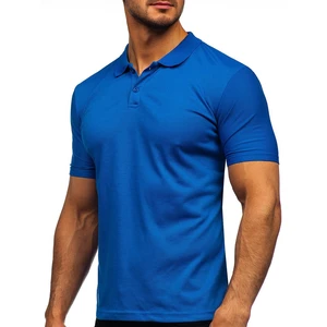 Tricou polo albastru-aprins Bolf GD02