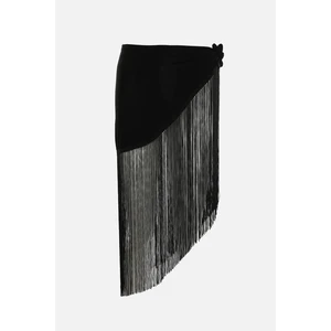 Trendyol Black Tassel Detailed Pareo