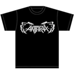 Anthrax T-shirt Death Hands Mens M Noir