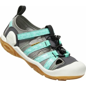 Keen Pantofi de exterior pentru copii Knotch Creek Youth Sandals Steel Grey/Waterfall 35