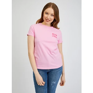 Orsay Pink Womens T-Shirt - Women