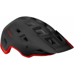 MET Terranova Black Red/Matt Glossy M (56-58 cm) Casco de bicicleta