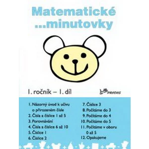 Matematické minutovky pro 1. ročník / 1. díl - Josef Molnár, Hana Mikulenková