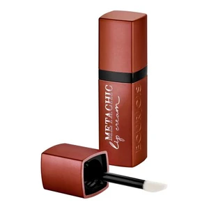 Bourjois Metachic Lip Cream matný rúž s metalickým efektom odtieň 02 Nougat'sheen 6.5 ml