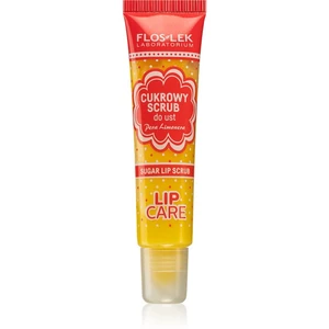 FlosLek Laboratorium Lip Care cukrový peeling na rty příchuť Pera Limonera 14 g