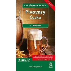 Pivovary Česka 1 : 500 000