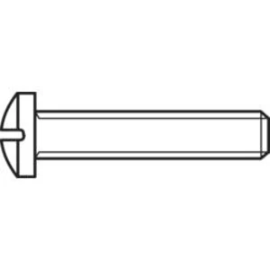 Šrouby s čočkovitou hlavou a křížovou drážkou TOOLCRAFT, DIN 7985, M4 x 20, 100 ks