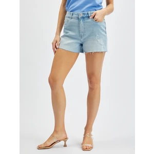 Orsay Light Blue Denim Shorts - Women