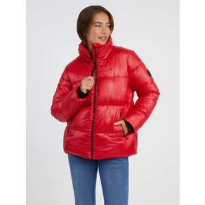 Women's red quilted jacket SAM 73 Jamie