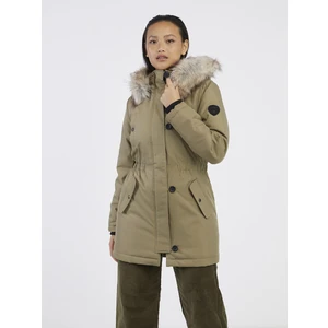 Khaki women parka ONLY Iris - Women