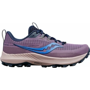 Saucony Peregrine 13 Womens Shoes Haze/Night 40 Chaussures de trail running