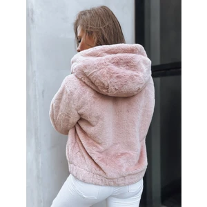 Oversize women's jacket FRESCO pink Dstreet from