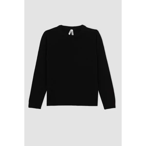 DEFACTO Girl Regular Fit Crew Neck Pullover