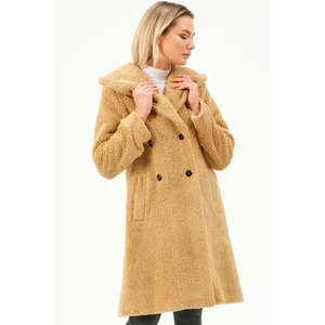 Z6776 DEWBERRY WOMEN'S TOPPER-CAMEL