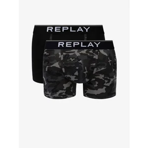 Férfi boxeralsó Replay Style 8 Cuff