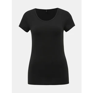 Black Basic T-Shirt ONLY Live Love - Women