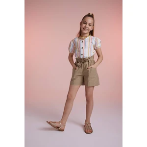 DEFACTO Girl Paperbag Fit Short