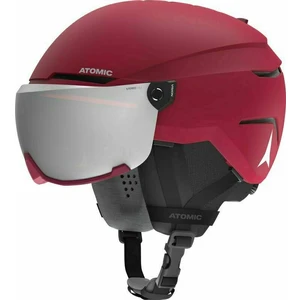 Atomic Savor Visor Stereo Dark Red S (51-55 cm) Casco de esquí