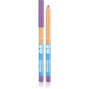 Rimmel Kind & Free ceruzka na oči s intenzívnou farbou odtieň 3 Grape 1,1 g