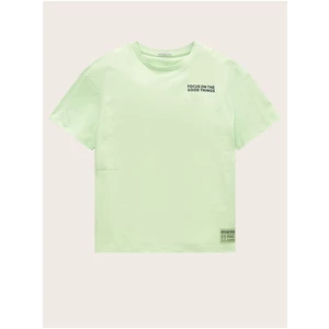 Light Green Boys T-Shirt Tom Tailor - Boys