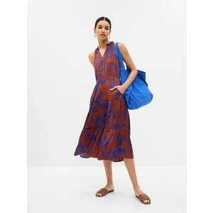 GAP Patterned Midi Dress - Women