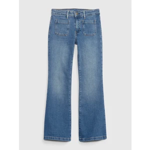 GAP Otroške Jeans flare high rise - Girls